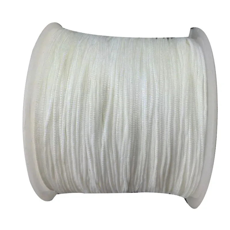 0.4mm White Nylon Braid Cord Jewelry Findings Accessories Rattail Macrame Rope Shamballa Bracelet Beading Cords 400m/rolls
0.4mm White Nylon Braid Cord Jewelry Findings Accessories Rattail Macrame Rope Shamballa Bracelet Beading Cords 400m/rolls