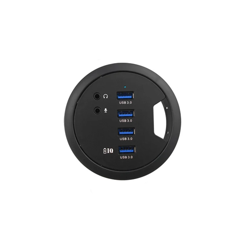 Новейший Esloth 92*78*24 мм USB3.0 концентратор компьютерный стол отверстие разветвитель