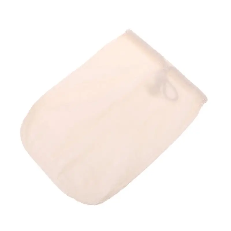 Reusable Cotton Nut Milk Bag Drawstring Fine Net Mesh Filter Bag Food Strainer for Soybean Tea Cold Brew Coffee Fruit Juice Soup
Reusable Cotton Nut Milk Bag Drawstring Fine Net Mesh Filter Bag Food Strainer for Soybean Tea Cold Brew Coffee Fruit Juice Soup