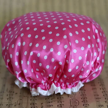 Lovely Thick Women Shower Caps Colorful Double Layer Bath Shower Hair Cover Adults Waterproof Hogard JY06
Lovely Thick Women Shower Caps Colorful Double Layer Bath Shower Hair Cover Adults Waterproof Hogard JY06