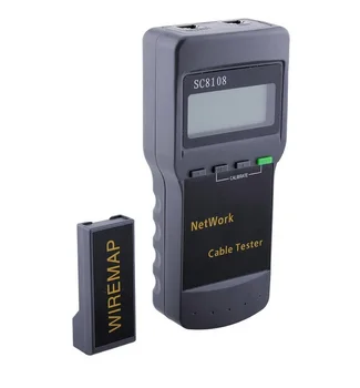 SC8108 Portable LCD Wireless Network Tester Meter&LAN Phone Cable Tester & Meter With LCD Display RJ45
SC8108 Portable LCD Wireless Network Tester Meter&LAN Phone Cable Tester & Meter With LCD Display RJ45
