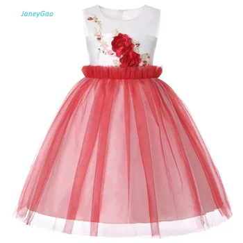 JaneyGao Flower Girl Dresses For Wedding Party Girls Formal Tulle Pageant Dress With Appliques Stylish Birthday Party Gown 2019
JaneyGao Flower Girl Dresses For Wedding Party Girls Formal Tulle Pageant Dress With Appliques Stylish Birthday Party Gown 2019
