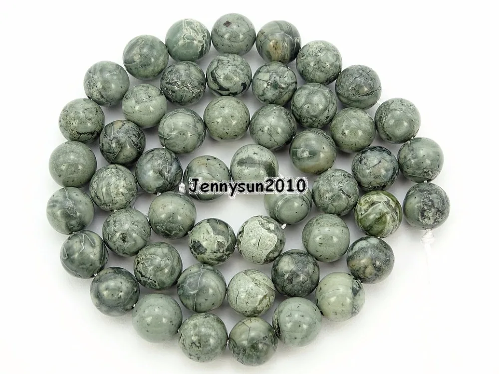 Natural Gray Bre Ja-sper Gems Stone Round Spacer Beads 16'' 4mm 6mm 8mm 10mm 12mm for Jewelry Making Crafts 5 Strands/Pack
Natural Gray Bre Ja-sper Gems Stone Round Spacer Beads 16'' 4mm 6mm 8mm 10mm 12mm for Jewelry Making Crafts 5 Strands/Pack