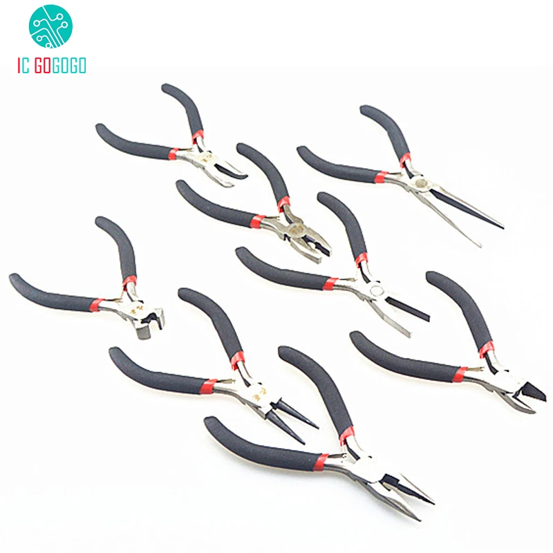 4.5 inch Mini Pliers Side Cutter Sharp Curved Needle Diagonal Flat Mouth Top cutting Electric Plier 125MM 120MM 150MM 110MM
4.5 inch Mini Pliers Side Cutter Sharp Curved Needle Diagonal Flat Mouth Top cutting Electric Plier 125MM 120MM 150MM 110MM