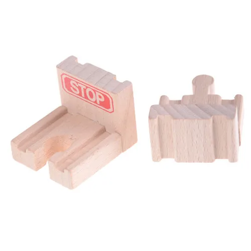 1pair Wooden Train Tracks Set End Bumper Buffer Stop Set Blocks Toys Wooden Railway Track Accessories gifts for kids
1pair Wooden Train Tracks Set End Bumper Buffer Stop Set Blocks Toys Wooden Railway Track Accessories gifts for kids