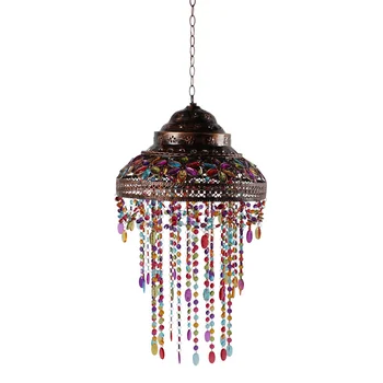 HAIXIANG Creative Retro European Colorful Chandelier Petal LED Iron Lamp Living room Study Bedroom Decoration Drop Lighting E14 
HAIXIANG Creative Retro European Colorful Chandelier Petal LED Iron Lamp Living room Study Bedroom Decoration Drop Lighting E14