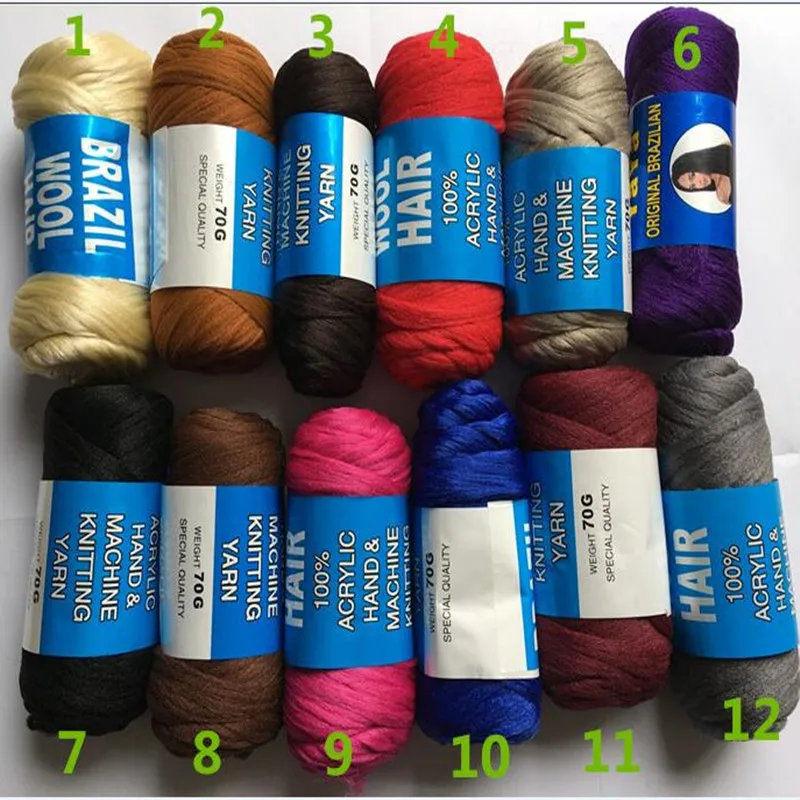 free shipping brazil wool hair 14bundles 70g per bundle Hot Sale For Hair Braid Synthetic Hairs Ploy Yarn For Hair Weaving
free shipping brazil wool hair 14bundles 70g per bundle Hot Sale For Hair Braid Synthetic Hairs Ploy Yarn For Hair Weaving