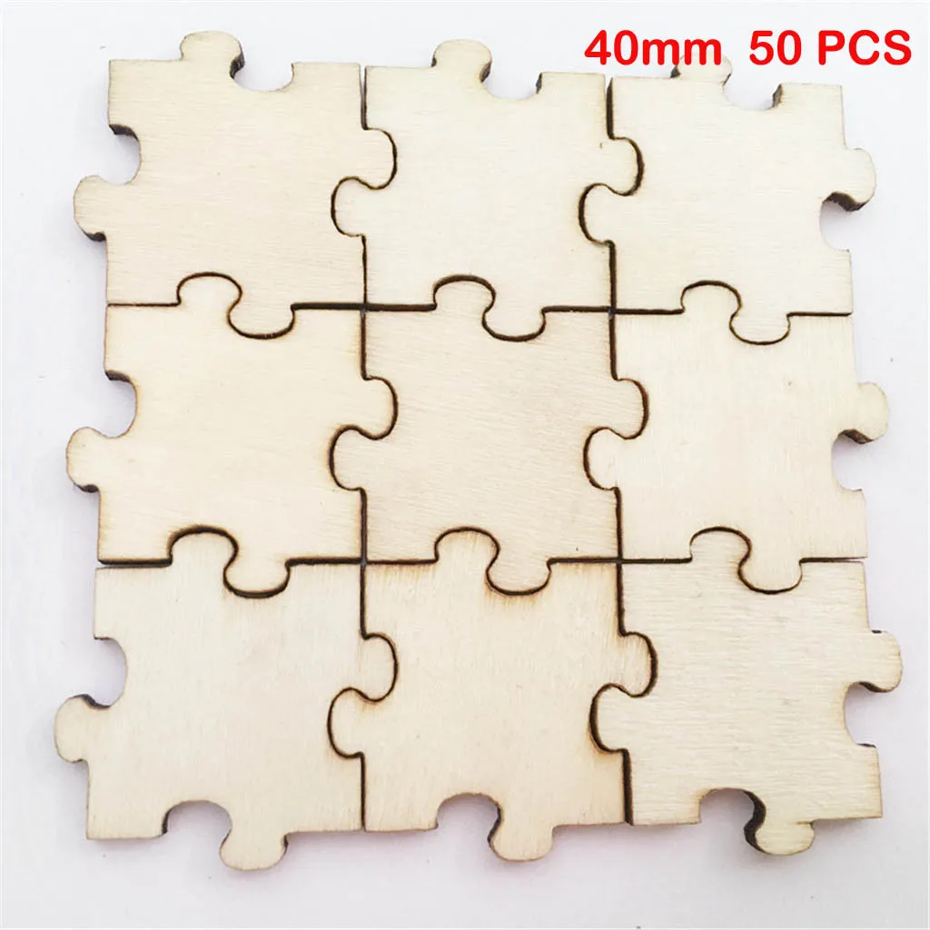 50pcs Wood Puzzle Embellishment Wooden Shape Craft Wedding Decor DIY Craft NEW ARRIVED #20190228
50pcs Wood Puzzle Embellishment Wooden Shape Craft Wedding Decor DIY Craft NEW ARRIVED #20190228