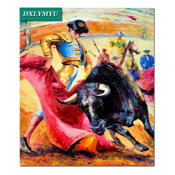 Full Square 5D DIY Diamond Embroidery Bullfighter Diamond Painting Cross Stitch Rhinestone Mosaic Home Decoration Christmas Gift
Full Square 5D DIY Diamond Embroidery Bullfighter Diamond Painting Cross Stitch Rhinestone Mosaic Home Decoration Christmas Gift