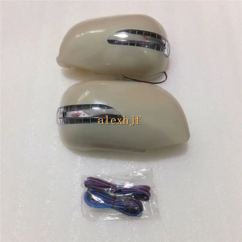 LED Rear-view Mirror Lights With Cover; Yellow Turn Signals +White DRL case for Toyota Crown S180 Avalon LEXUS LS430 UCF30 GS430
LED Rear-view Mirror Lights With Cover; Yellow Turn Signals +White DRL case for Toyota Crown S180 Avalon LEXUS LS430 UCF30 GS430