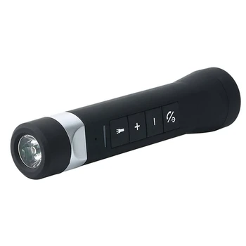 Outdoor Wireless Bluetooth Speaker Flashlight Torch Power Bank Support TF FM 
Outdoor Wireless Bluetooth Speaker Flashlight Torch Power Bank Support TF FM