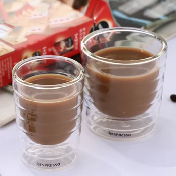 1pcs Nespresso Double Wall Coffee Glass Mug Cup After Tea Drinking Cup 85ml 150ml 350ml
1pcs Nespresso Double Wall Coffee Glass Mug Cup After Tea Drinking Cup 85ml 150ml 350ml