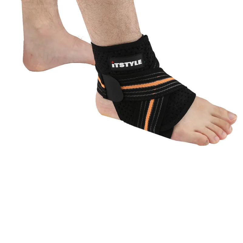 Sports Breathable Ankle Supports Adjustable Brace Protector Elastic Guard Pad Sports Breathable Ankle Supports Adjustable Brace Protector Elastic Guard Pad