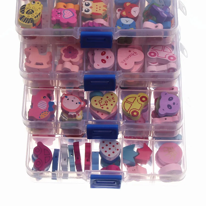 DIY 1 Box Wooden Beads Multicolor Many Pattern Optional Spacer Wood Beads For Jewelry Making DIY Baby Rattle
DIY 1 Box Wooden Beads Multicolor Many Pattern Optional Spacer Wood Beads For Jewelry Making DIY Baby Rattle