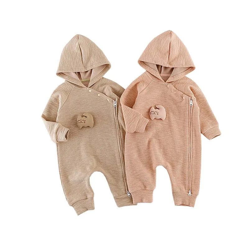 Newborn Infant Baby Boy Girl Hooded Romper Jumpsuit Long Sleeve Baby Rompers Warm Solid Color Qualilty Fabric Infantil Outfits
Newborn Infant Baby Boy Girl Hooded Romper Jumpsuit Long Sleeve Baby Rompers Warm Solid Color Qualilty Fabric Infantil Outfits