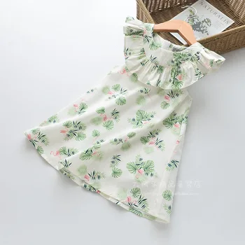 Roimyal Wholesale free shipping 2019 Summer Fresh green tree pattern dress dress 2-9 year old girl sleeveless vest dress
Roimyal Wholesale free shipping 2019 Summer Fresh green tree pattern dress dress 2-9 year old girl sleeveless vest dress