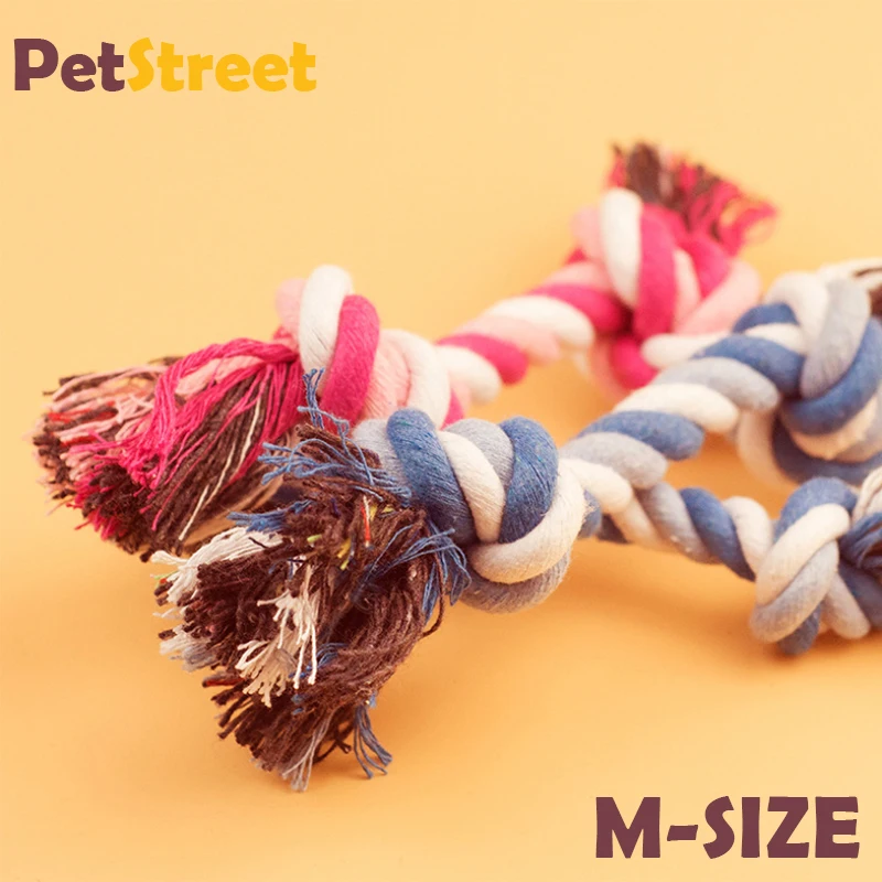 M size molars Tooth Cleaning rope.cotton knots knots rope Pets bite resistant Training toys teddy toy.PetStreet Dog toys
M size molars Tooth Cleaning rope.cotton knots knots rope Pets bite resistant Training toys teddy toy.PetStreet Dog toys