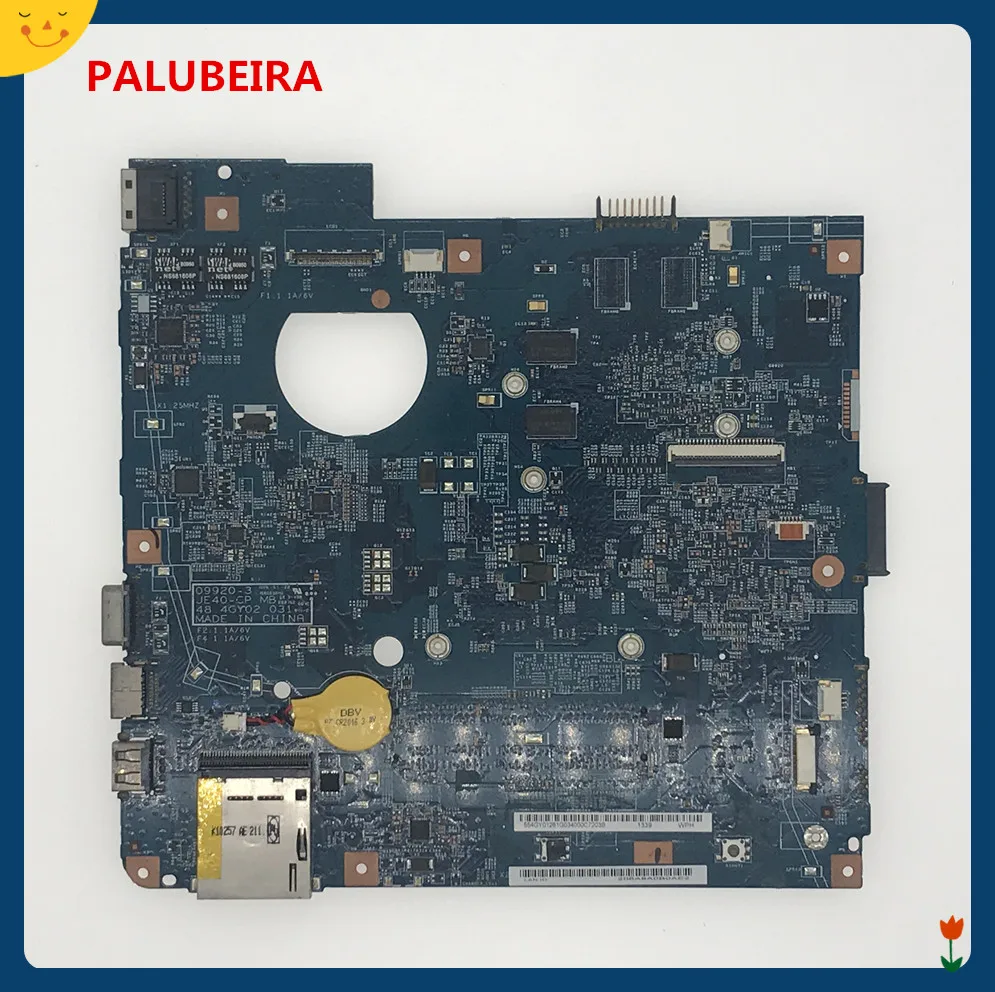 PALUBEIRA For ACER 4741 4741g Laptop Motherboard 09920-3 JE40-CP 48.4GY02.031 Mainboard with graphics card chips
PALUBEIRA For ACER 4741 4741g Laptop Motherboard 09920-3 JE40-CP 48.4GY02.031 Mainboard with graphics card chips