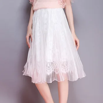 black white lace long Gothic pleated summer street wear boho sexy plus size rokjes plissee women skirts 2019 office
black white lace long Gothic pleated summer street wear boho sexy plus size rokjes plissee women skirts 2019 office