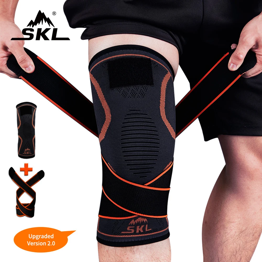 SKL Hiking, Jogging, Running, Basketball, Netball, Squash Knee Brace Support Anti Slip with Detachable Strap for Arthritis Pain
SKL Hiking, Jogging, Running, Basketball, Netball, Squash Knee Brace Support Anti Slip with Detachable Strap for Arthritis Pain