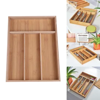 Large And Versatile Long Bamboo Cutter Box 4 Plaid Home Kitchen Knives Cutlery Storage Box Home Practical Decoration H0521 
Large And Versatile Long Bamboo Cutter Box 4 Plaid Home Kitchen Knives Cutlery Storage Box Home Practical Decoration H0521
