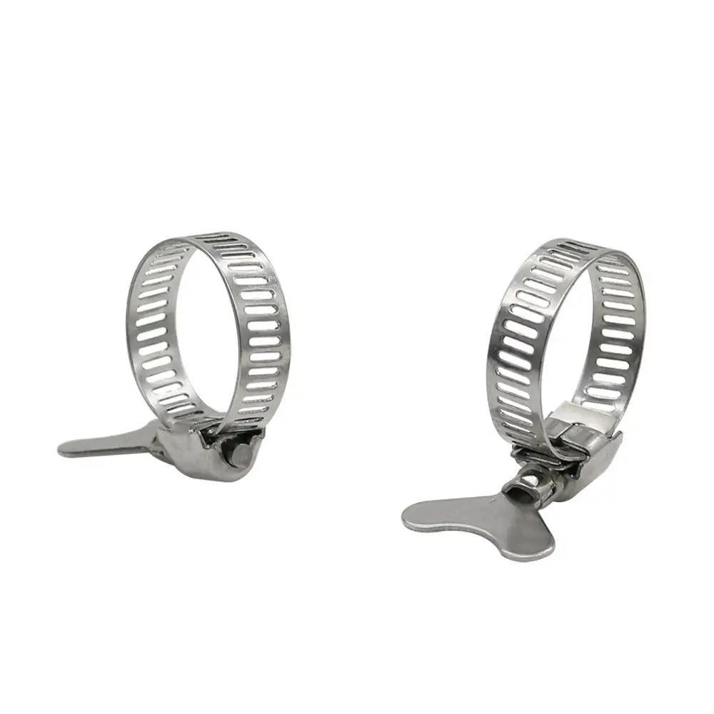 100Pcs Stainless Steel Drive Hose Fixed Clips 16~20mm Pipe Fastening Buckles Garden Irrigation Tube Connection Fastener
100Pcs Stainless Steel Drive Hose Fixed Clips 16~20mm Pipe Fastening Buckles Garden Irrigation Tube Connection Fastener