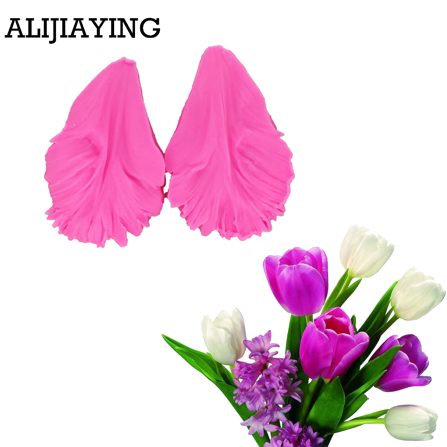 M1214 Tulip Petals Silicone Mold Fondant Mould Cake Decorating Tools Chocolate Gumpaste Mold, Sugarcraft, Kitchen Accessories
M1214 Tulip Petals Silicone Mold Fondant Mould Cake Decorating Tools Chocolate Gumpaste Mold, Sugarcraft, Kitchen Accessories