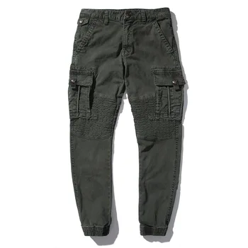 2018 Brand Men Cargo Pants Midweight Casual Pants Sweatpants streetwear Jogger khaki Black hip hop Male Cotton Trousers 28-38
2018 Brand Men Cargo Pants Midweight Casual Pants Sweatpants streetwear Jogger khaki Black hip hop Male Cotton Trousers 28-38