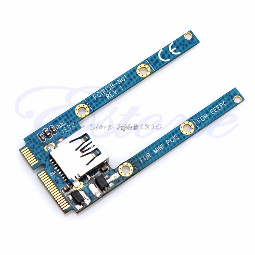 Mini PCIe mPCIe to USB 2.0 Port Card Support USB WiFi Bluetooth Adapter Reader Z09 Drop ship
Mini PCIe mPCIe to USB 2.0 Port Card Support USB WiFi Bluetooth Adapter Reader Z09 Drop ship