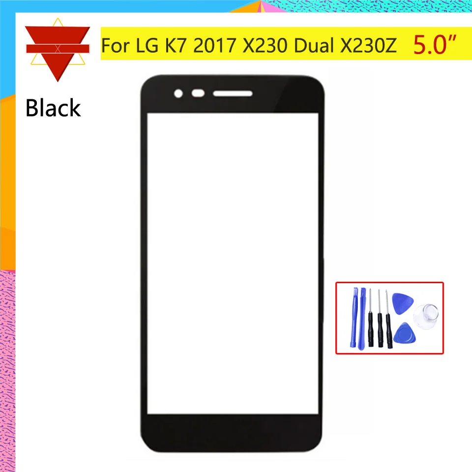 New K7 2017 Front Glass Lens For LG K7 2017 X230 Dual X230Z Front Outer Screen Glass Lens Replacement Touch Screen
New K7 2017 Front Glass Lens For LG K7 2017 X230 Dual X230Z Front Outer Screen Glass Lens Replacement Touch Screen