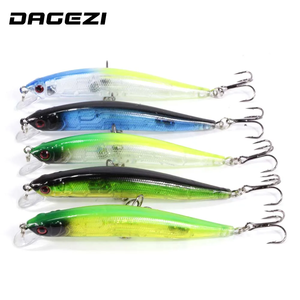 DAGEZI 5 pcs/lot clear color fishing lures fishing bait wobbler 9cm 9g minnow bass lure crankbait tackle Free shipping
DAGEZI 5 pcs/lot clear color fishing lures fishing bait wobbler 9cm 9g minnow bass lure crankbait tackle Free shipping