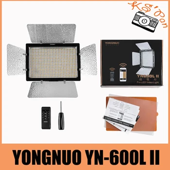 Yongnuo YN600 II YN600L II 5500K LED Video Light Support Remote Control by Phone App for Interview
Yongnuo YN600 II YN600L II 5500K LED Video Light Support Remote Control by Phone App for Interview