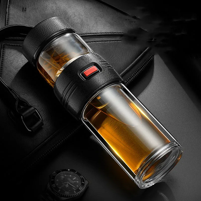 2019 ZOOOBE New Double Walled Glass Tea Cup with Tea Infuser Business Tea Glass Water Bottle Travel Drinking for Man gift
2019 ZOOOBE New Double Walled Glass Tea Cup with Tea Infuser Business Tea Glass Water Bottle Travel Drinking for Man gift