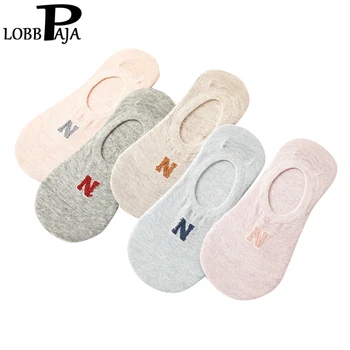 5 pairs/lot Socks Women Slippers Cotton Non-slip Silicone Invisible Boat Socks Summer Spring Ankle Socks
5 pairs/lot Socks Women Slippers Cotton Non-slip Silicone Invisible Boat Socks Summer Spring Ankle Socks