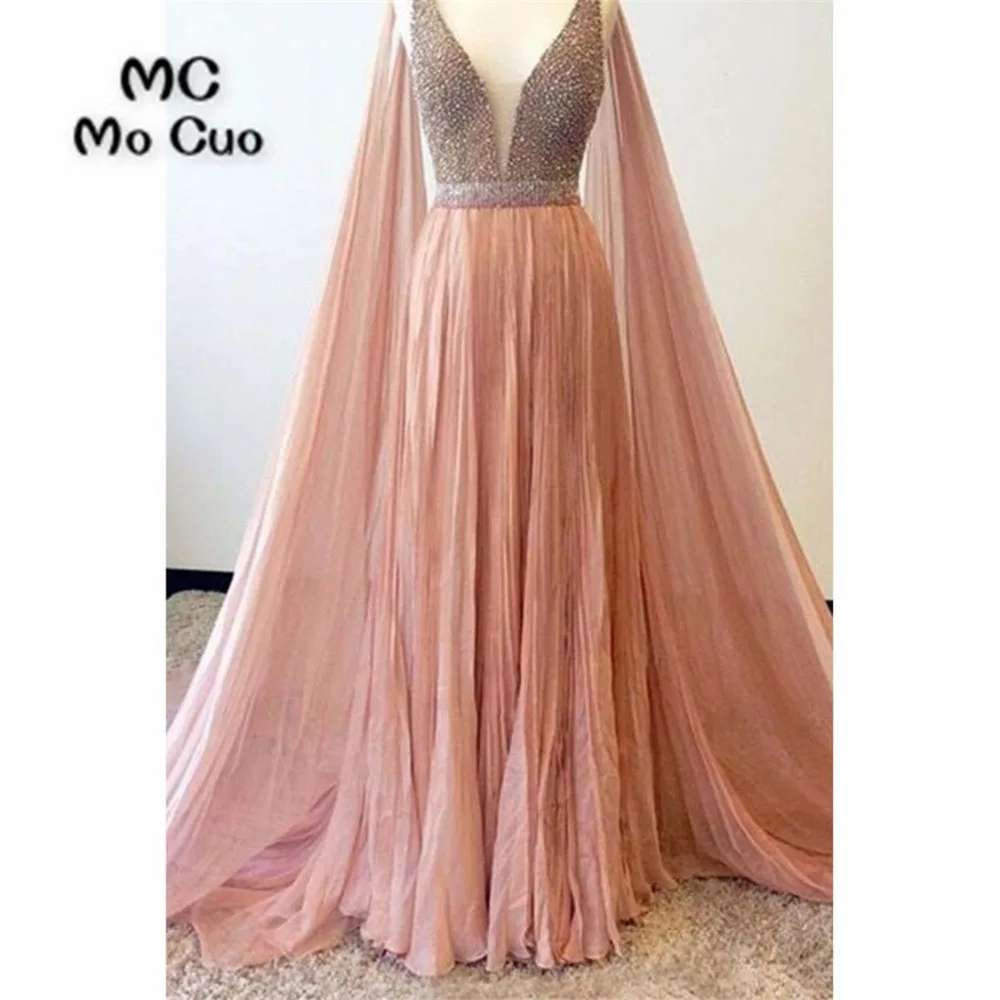 2018 Elegant Prom dresses Long with Crystals Beaded dress for graduation with Wrap Chiffon Formal Evening Party Dress for Women
2018 Elegant Prom dresses Long with Crystals Beaded dress for graduation with Wrap Chiffon Formal Evening Party Dress for Women