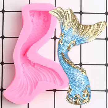 3D Mermaid Tail Silicone Molds Cupcake Topper Fondant Mold DIY Party Cake Decorating Tools Candy Clay Chocolate Gumpaste Moulds
3D Mermaid Tail Silicone Molds Cupcake Topper Fondant Mold DIY Party Cake Decorating Tools Candy Clay Chocolate Gumpaste Moulds