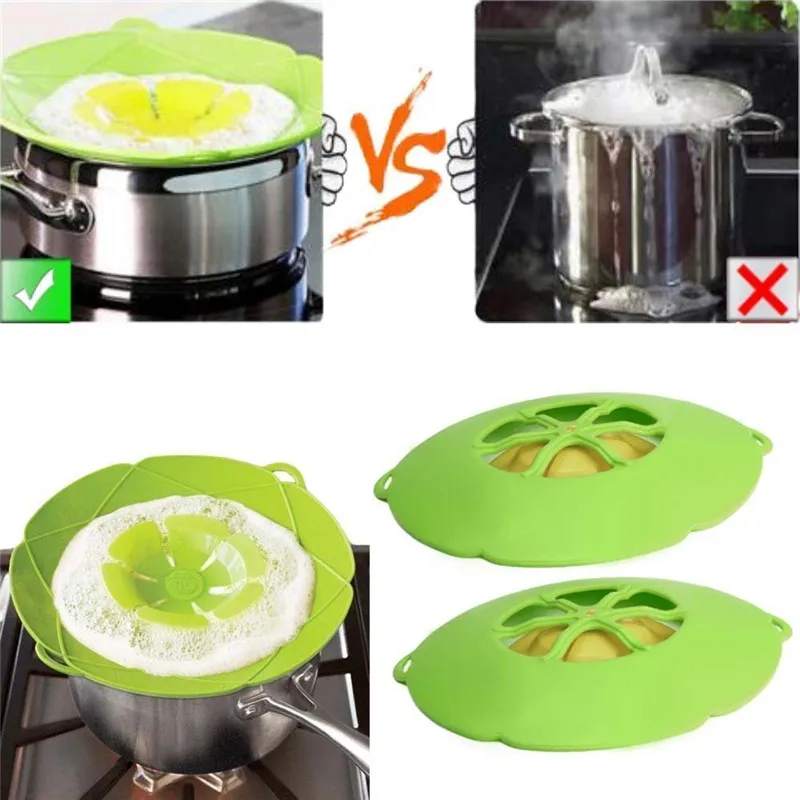 Multi-Function Silicone lid Spill Stopper Cover For Pot Pan Cooking Tools Flower Cookware Kitchen Gadgets Kitchen Accessories
Multi-Function Silicone lid Spill Stopper Cover For Pot Pan Cooking Tools Flower Cookware Kitchen Gadgets Kitchen Accessories