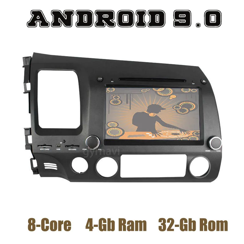 Android 9.0 Car GPS Radio dvd Player for honda Civic 2006-2011 with PX5 4+32GB Auto Stereo Multimedia Headunit
Android 9.0 Car GPS Radio dvd Player for honda Civic 2006-2011 with PX5 4+32GB Auto Stereo Multimedia Headunit