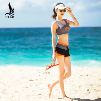SHANQI Korean version diving suit Summer Woman Motion Swimwear Beach Gather chest Student Straight Angle White Swimming Suit
SHANQI Korean version diving suit Summer Woman Motion Swimwear Beach Gather chest Student Straight Angle White Swimming Suit