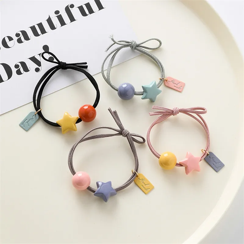 1PCS Simple Knot Ball Star Elastic Hair Bands For Girls Headband Scrunchy Fashion Kids Hair Accessories For Women 2019
1PCS Simple Knot Ball Star Elastic Hair Bands For Girls Headband Scrunchy Fashion Kids Hair Accessories For Women 2019