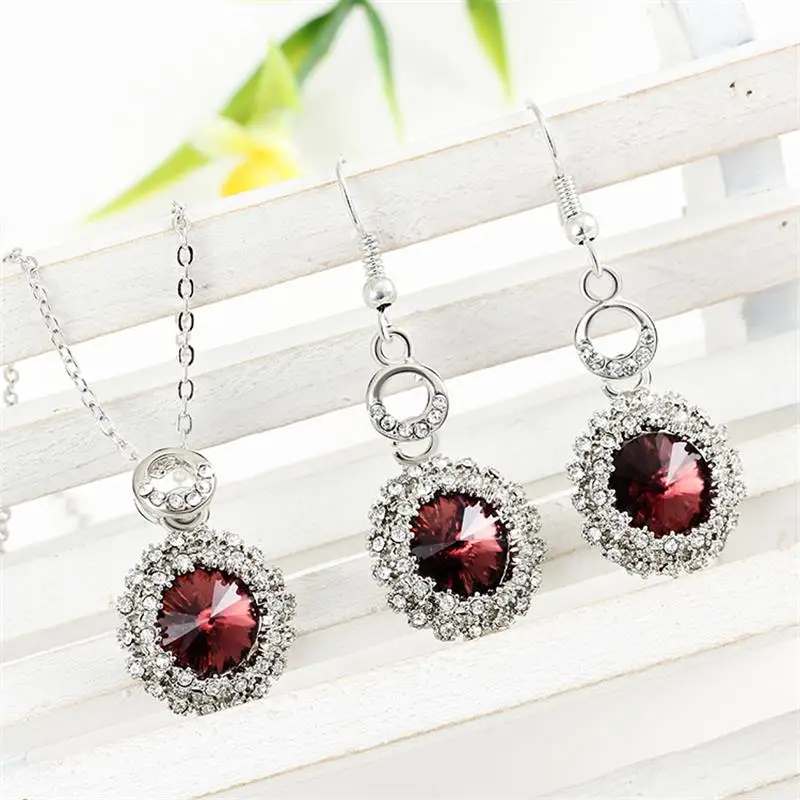 Special Wine Red Pendant Necklace Beautiful Accessory For Banquet New Design Jewelry Set
Special Wine Red Pendant Necklace Beautiful Accessory For Banquet New Design Jewelry Set