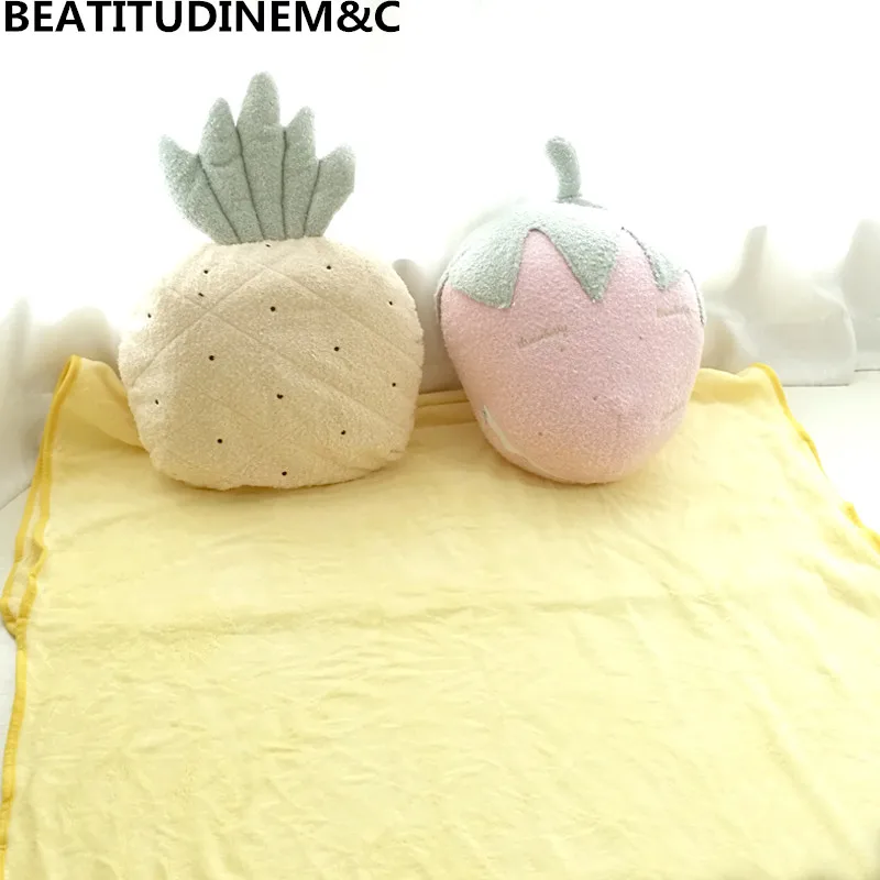 Fantasy Pink Strawberry Pillow Blanket, Pineapple Pillow Blanket, Sofa Folding Air Conditioning Blanket Lunch Basket Blanket Dec
Fantasy Pink Strawberry Pillow Blanket, Pineapple Pillow Blanket, Sofa Folding Air Conditioning Blanket Lunch Basket Blanket Dec