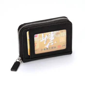 Men Wallet Credit Card Holder Business Leather RFID Blocking Zipper Pocket
Men Wallet Credit Card Holder Business Leather RFID Blocking Zipper Pocket