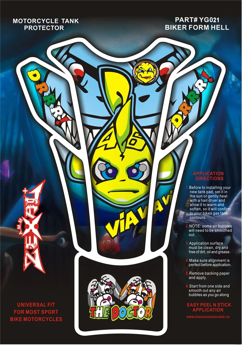 CARLOB 3D Shark Gel Motorcycle Gas Oil Fuel Tank Pad Protector Cover Decal Racing Sticker For Yamaha Honda Kawasaki Harley KTM
CARLOB 3D Shark Gel Motorcycle Gas Oil Fuel Tank Pad Protector Cover Decal Racing Sticker For Yamaha Honda Kawasaki Harley KTM
