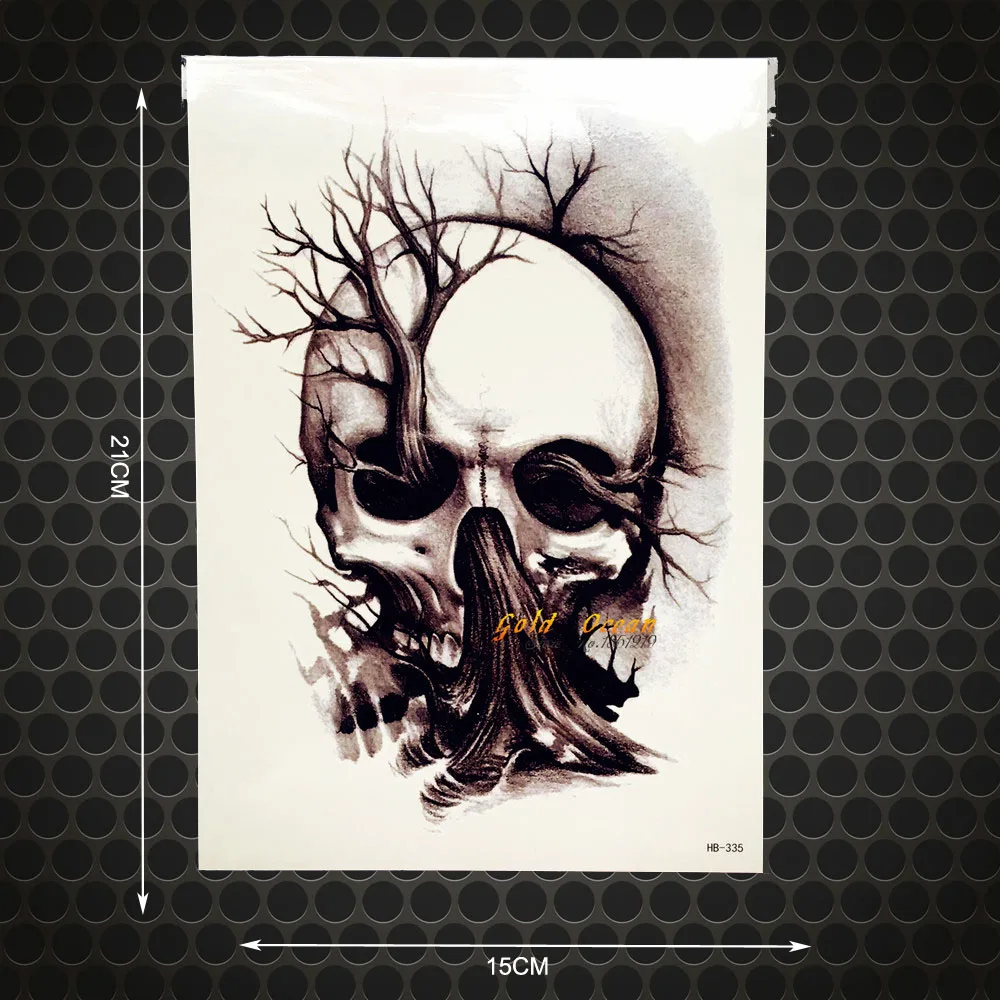 Henna Temporary Tattoo Damen Devil Deisgns Fake Flash Waterproof Temporary Tattoo Stickers 21x15CM Withered Tree Tattoo Spray
Henna Temporary Tattoo Damen Devil Deisgns Fake Flash Waterproof Temporary Tattoo Stickers 21x15CM Withered Tree Tattoo Spray