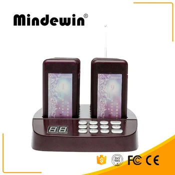 Mindewin 315MHz and 433MHz Wireless Queue Management System Restaurant Buzzers and Beepers Coaster Pager System 16 Calls
Mindewin 315MHz and 433MHz Wireless Queue Management System Restaurant Buzzers and Beepers Coaster Pager System 16 Calls