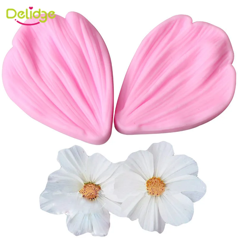 Delidge 2pcs/set Daisy Flower Petals Silicone Fondant Cake Decorating Mold 3D Sugarcraft Soap Chocolate Mold DIY Baking Tools
Delidge 2pcs/set Daisy Flower Petals Silicone Fondant Cake Decorating Mold 3D Sugarcraft Soap Chocolate Mold DIY Baking Tools