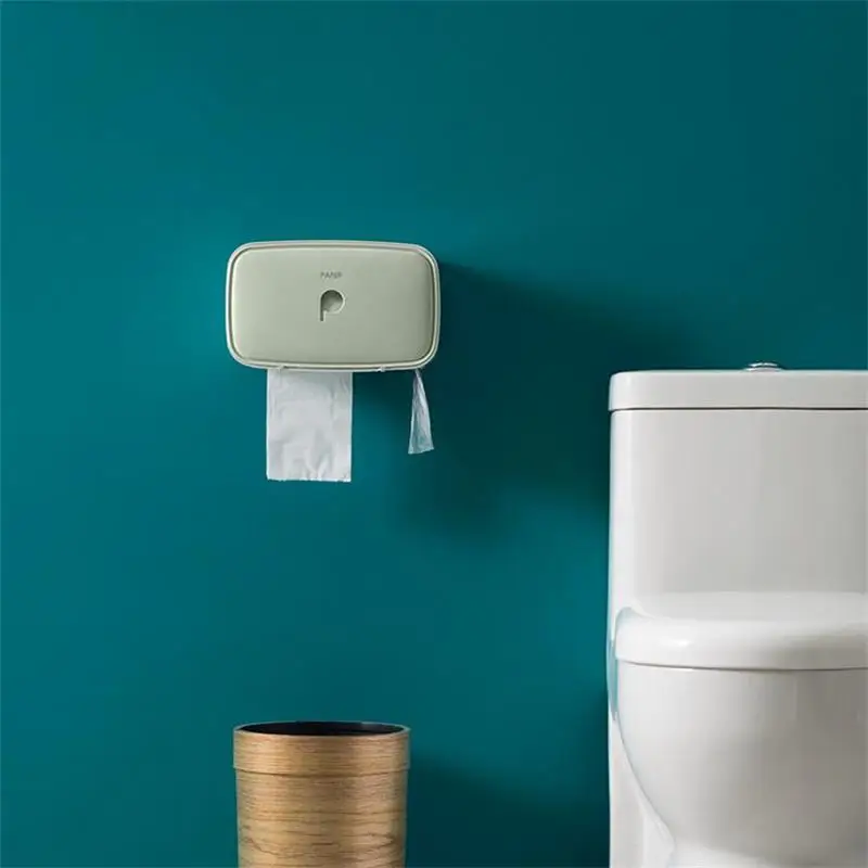 Multi-function Bathroom Accessories Waterproof Toilet Roll Paper Holder Plastic Tissue Box Phone Holder with Storage
Multi-function Bathroom Accessories Waterproof Toilet Roll Paper Holder Plastic Tissue Box Phone Holder with Storage