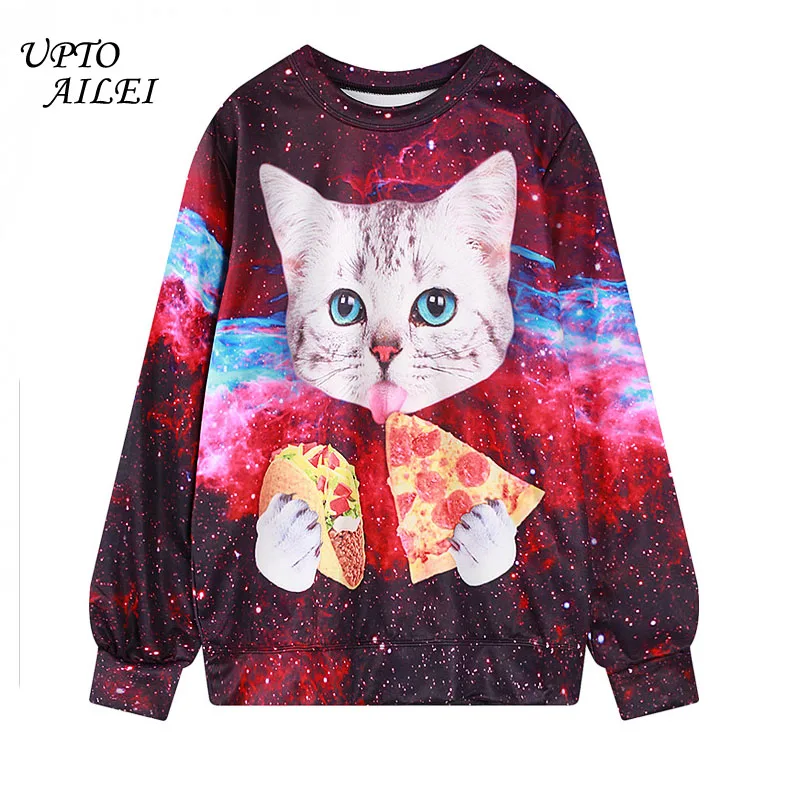 Woman Red Cartoon Cat Print Hoodie Harajuku Autumn Hipster Sweatshirt Female Womens Galaxy Coat Loose Pullover Hoodies
Woman Red Cartoon Cat Print Hoodie Harajuku Autumn Hipster Sweatshirt Female Womens Galaxy Coat Loose Pullover Hoodies