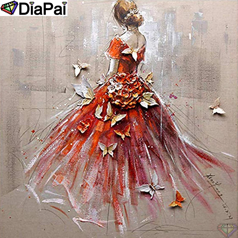 DiaPai 5D DIY Diamond Painting 100% Full Square/Round Drill "Beauty butterfly" Diamond Embroidery Cross Stitch 3D Decor A21695
DiaPai 5D DIY Diamond Painting 100% Full Square/Round Drill "Beauty butterfly" Diamond Embroidery Cross Stitch 3D Decor A21695